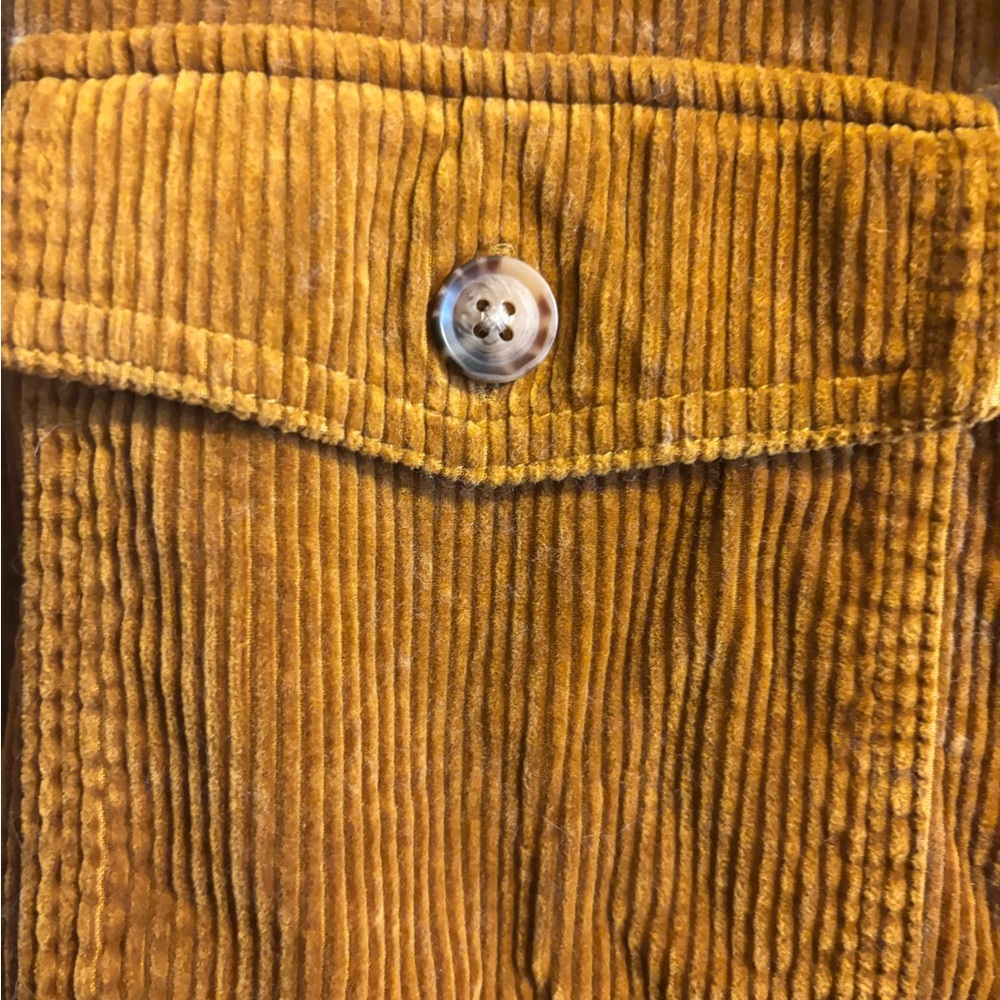 Madewell Golden Tan Corduroy Shacket - Picture 7 of 7